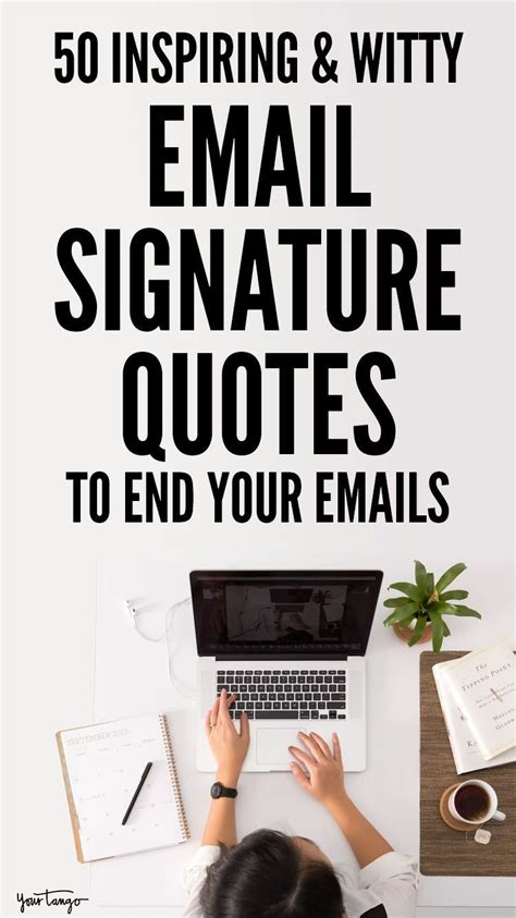 email signature quotes